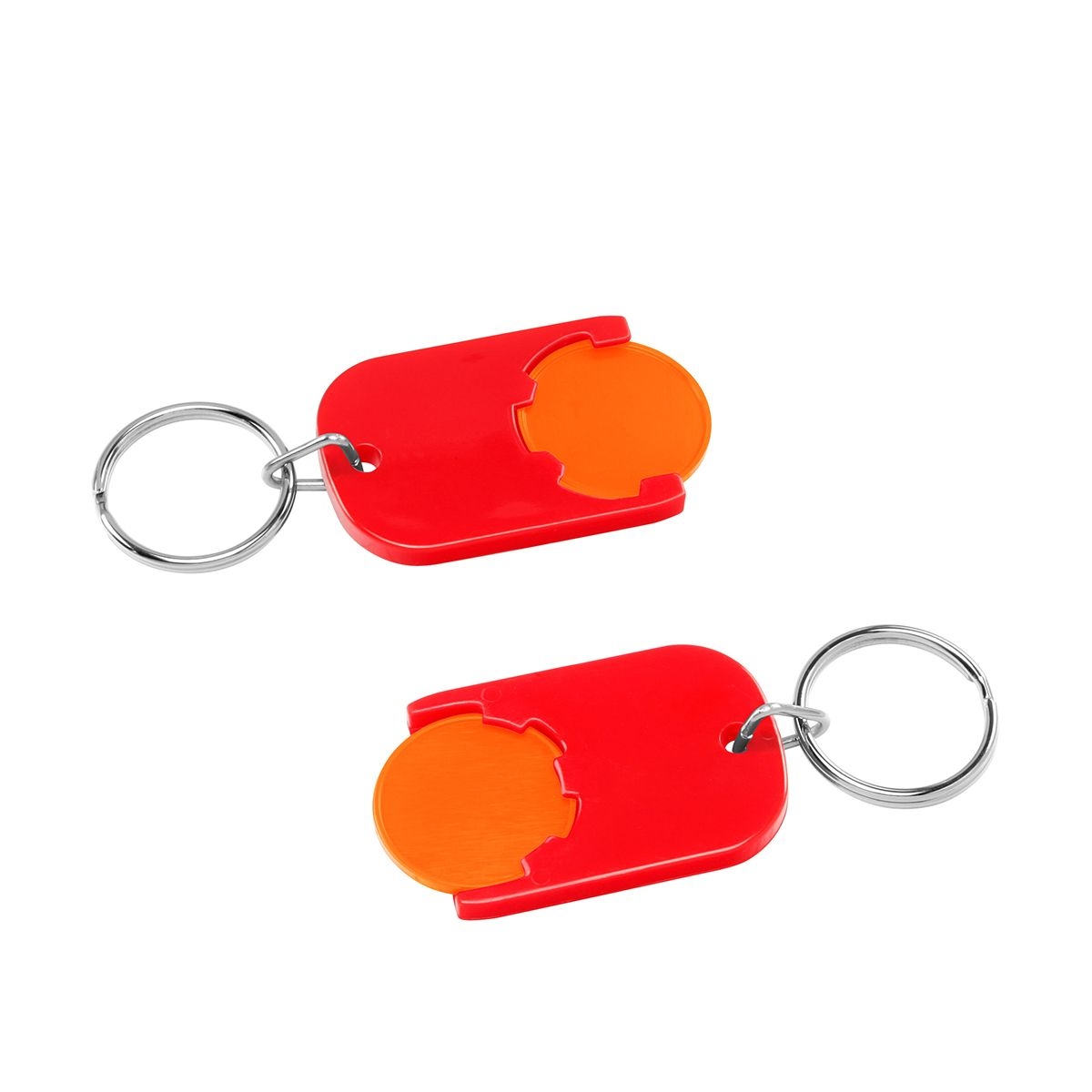 HE7555R-5-1Chiphalter mit 1€-Chip _Gamma_ orange_ rot HE7555R-5-1Chiphalter mit 1€-Chip _Gamma_ orange_ rot