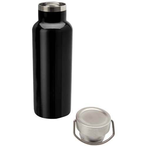 PF100819-9Thor 500 ml RCS-zertifizierte Trinkflasche aus Edelstahl_ schwarz