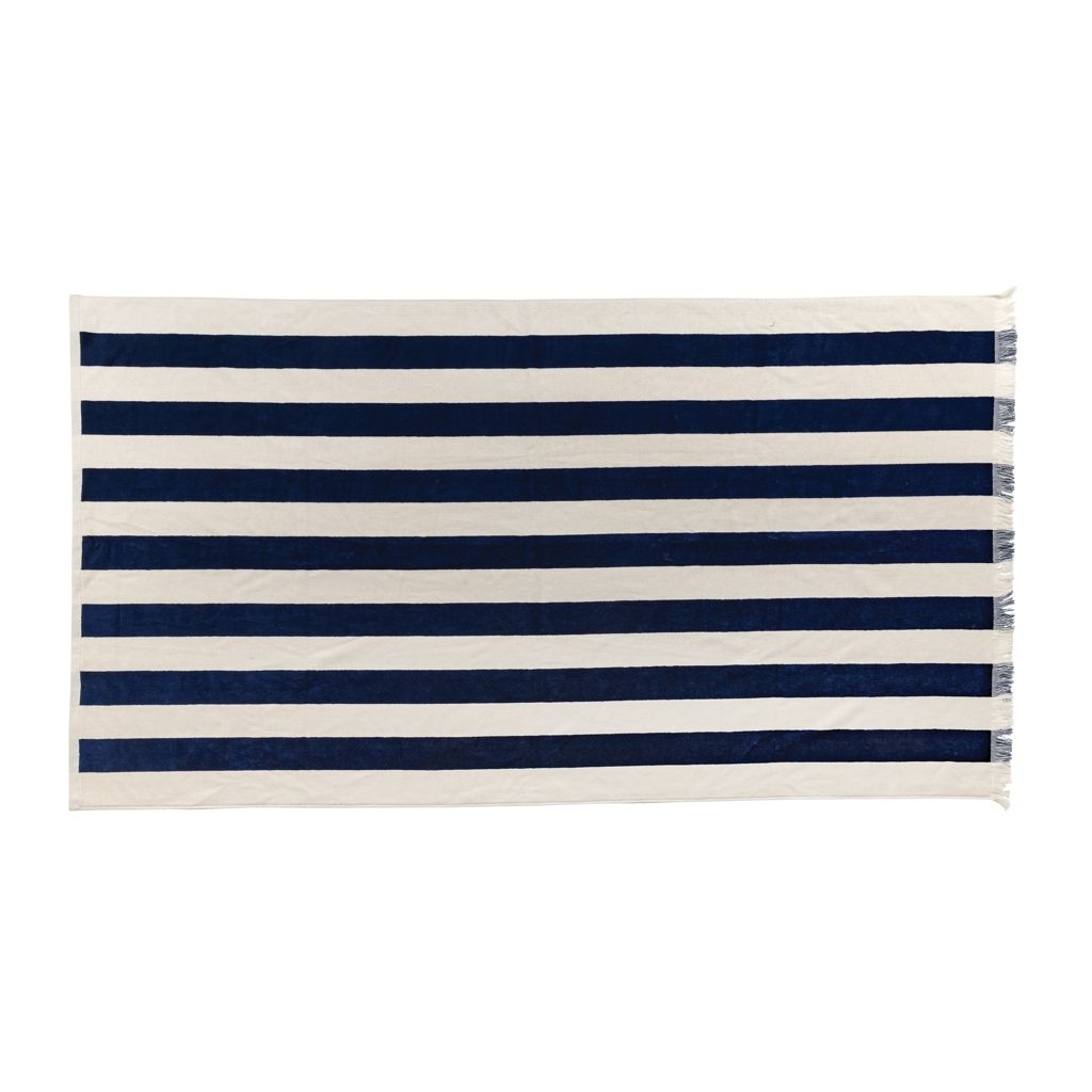 XDP453.83-5Ukiyo Aware™ Yukari XL Strandtuch 100x180cm_ navy blau