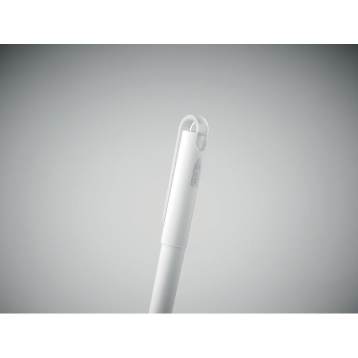 MO6759-06Sion Gel-Tintenstift RPET_ Weiss