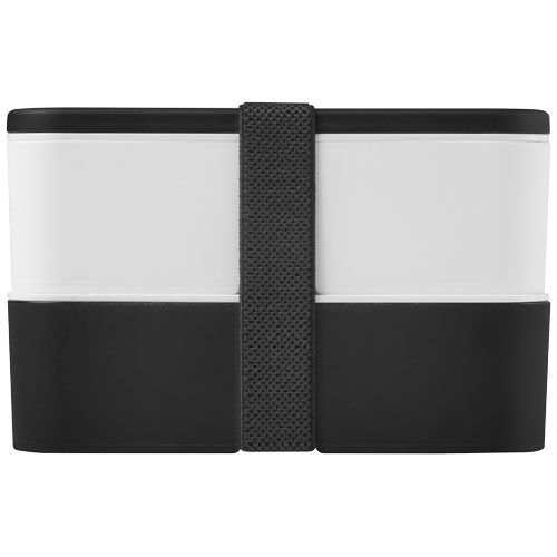 PF210470-4MIYO 700_700 ml Doppel-Lunchbox_ schwarz_weiss_schwarz