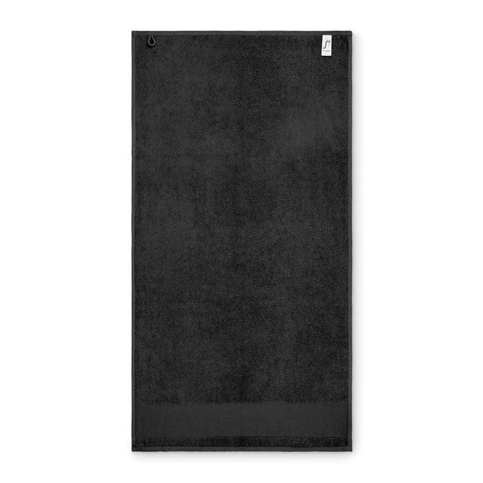 MO2765-03Island 50 Handtuch Baumwolle 50X100cm_ schwarz