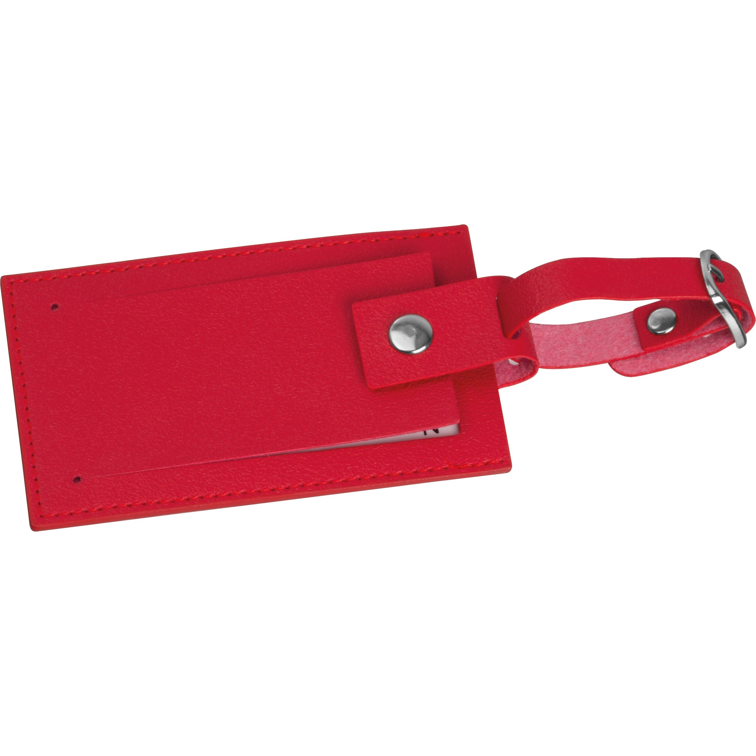 MA94938-05Kofferanhaenger aus Kunstleder AMALIA_ rot