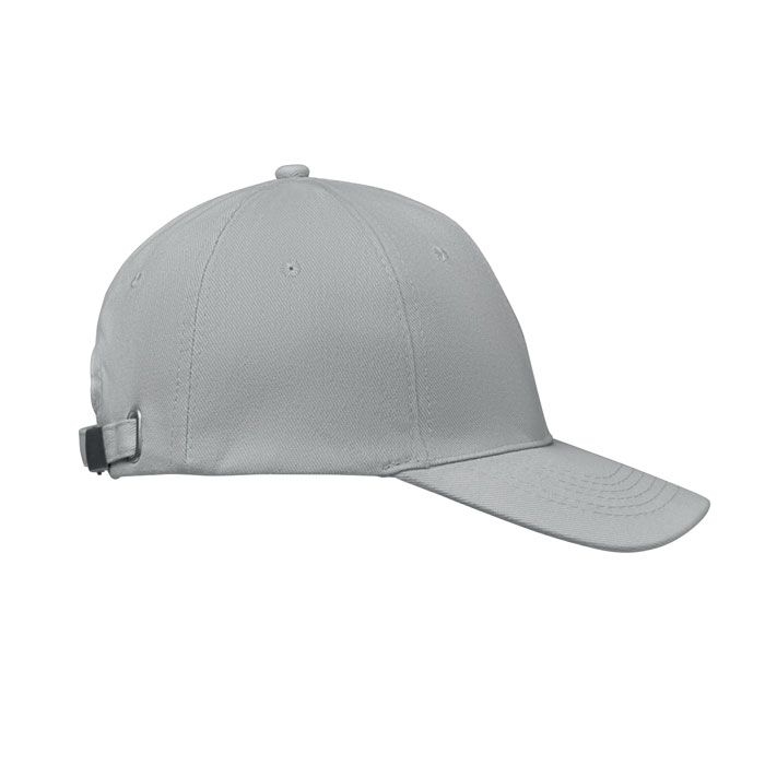 MO1464-07Buffalo Baseball cap 6 panels 260g_m²_ grau