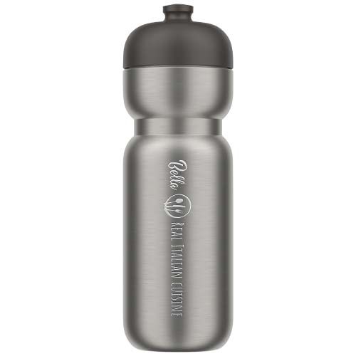 PF100911-3Mepal Pull 800 ml Edelstahl Sportflasche_ schwarz