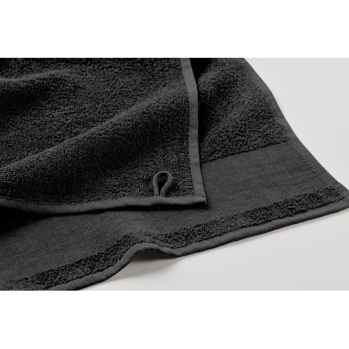 MO2765-03Island 50 Handtuch Baumwolle 50X100cm_ schwarz