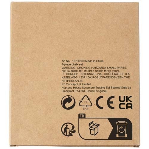 PF107058-1Screech 4-teiliges Kreideset_ natur