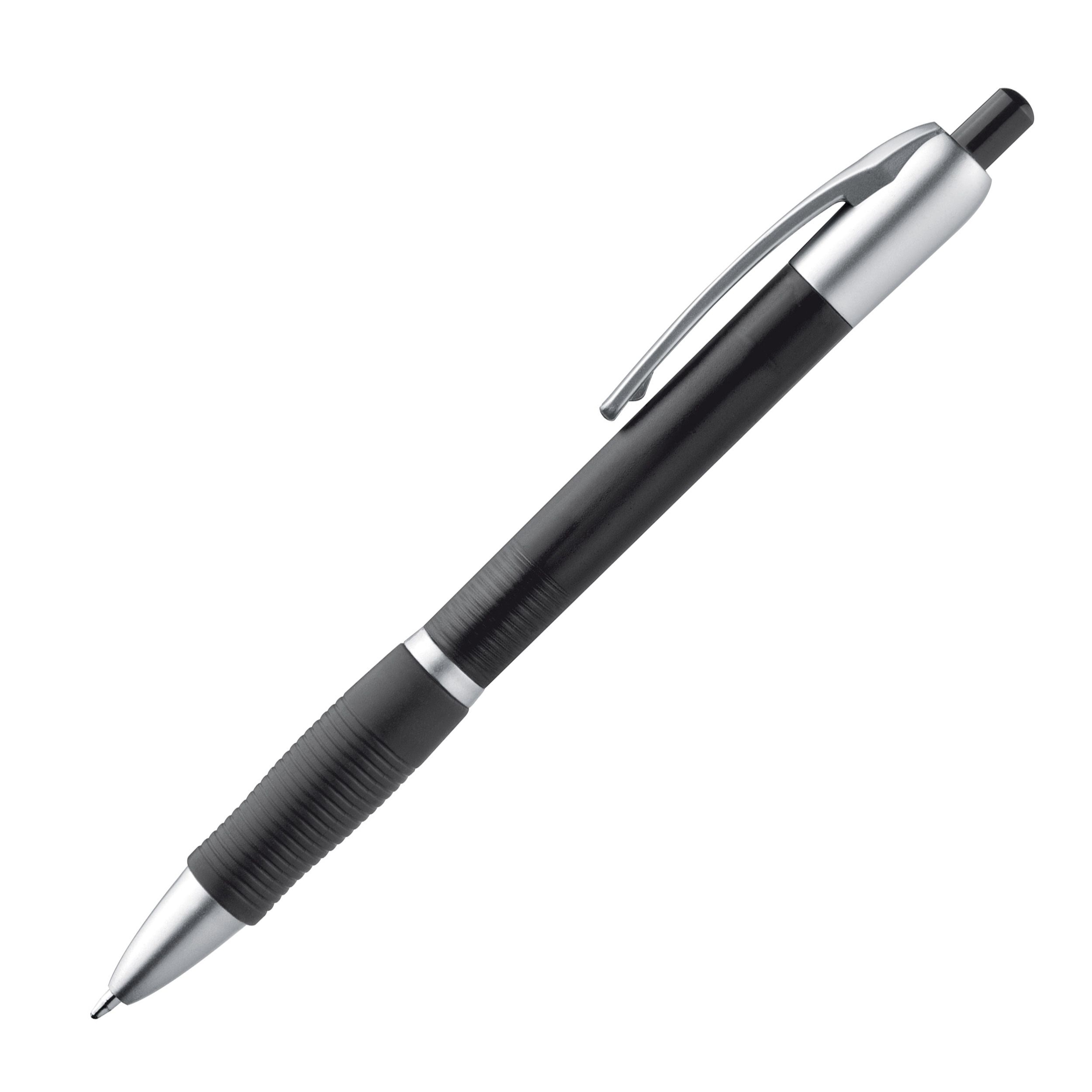 Kugelschreiber aus Kunststoff, schwarz