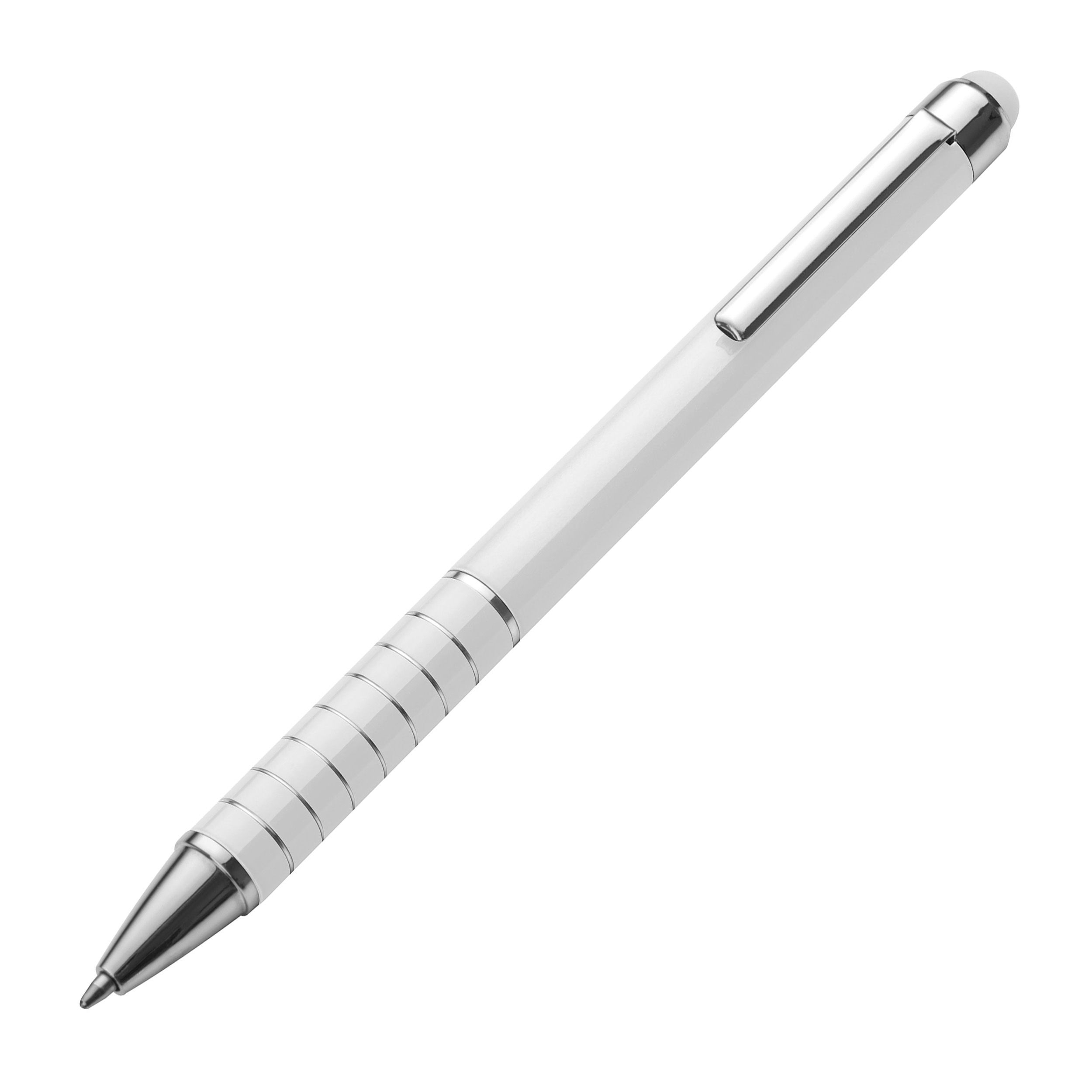 MA10418-06Kugelschreiber aus Metall mit Touchfunktion_ weiss