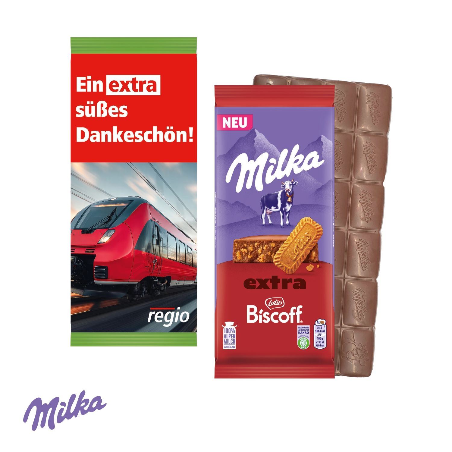 CD91662Milka Schokoladentafel Extra_ 190 g