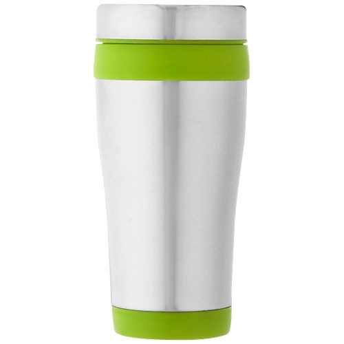 PF100310-4Elwood 410 ml Isolierbecher_ silber_Lindgruen