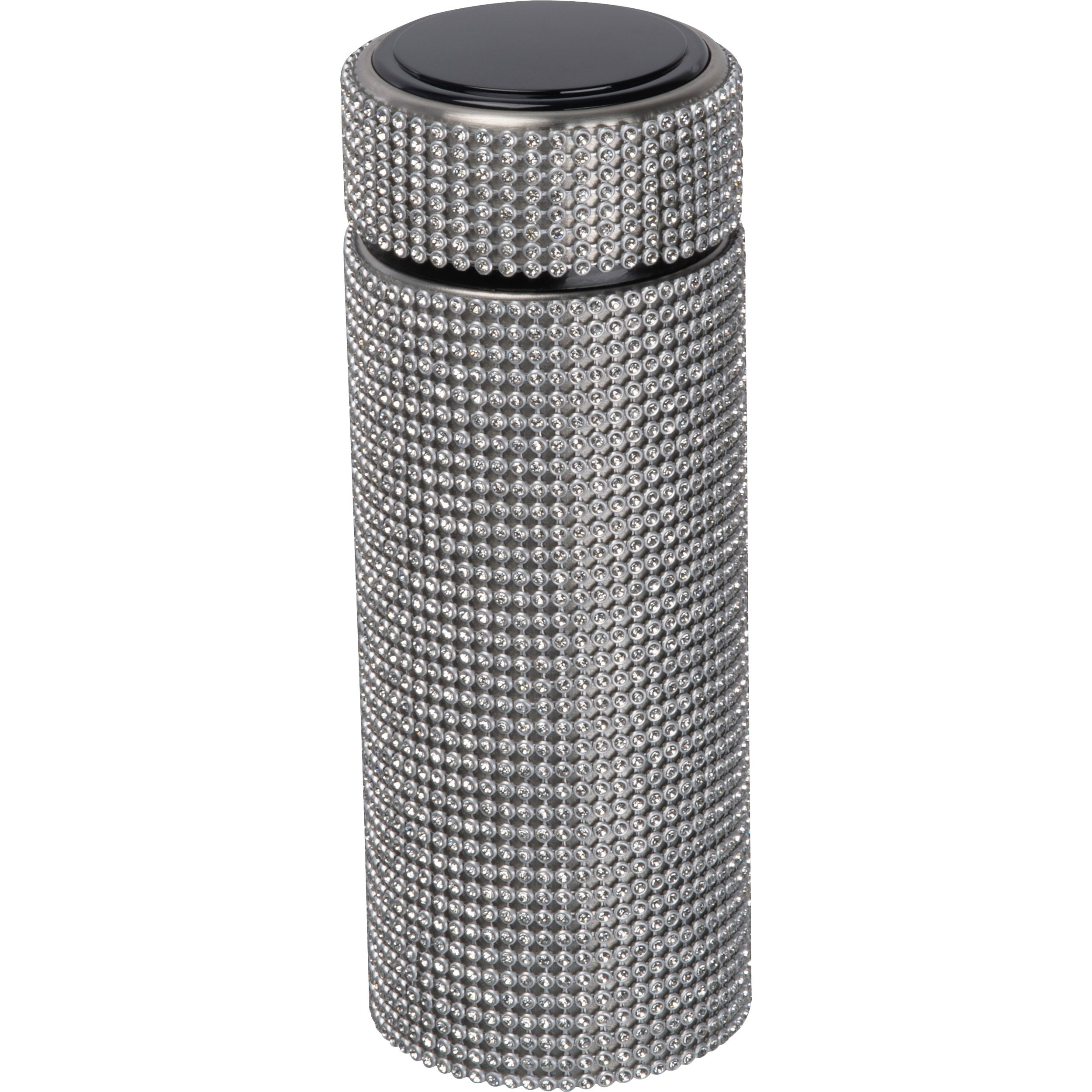 MA85225Kleine Edelstahltrinkflasche mit Strassstein-Akzenten