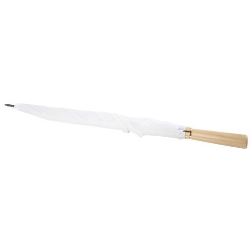 PF109409-1Romee 30'' windbestaendiger Golfschirm aus recyceltem PET_ weiss