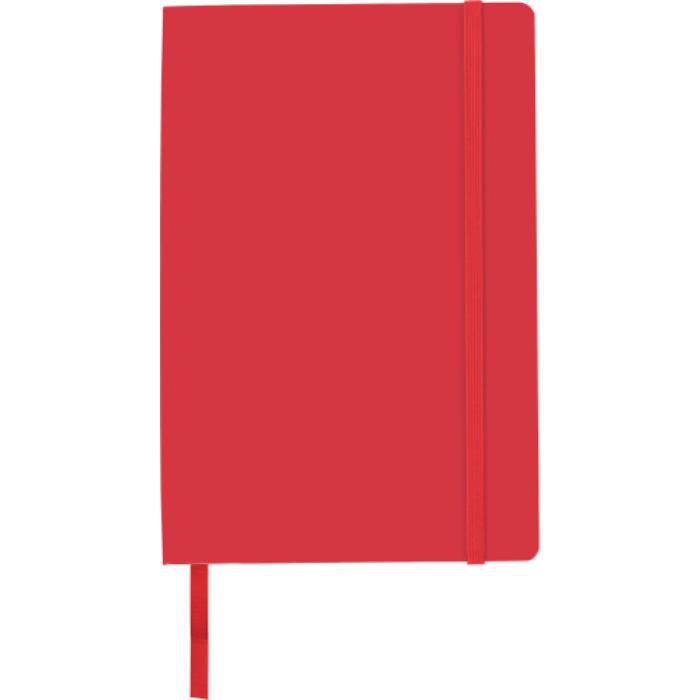 Notizbuch aus PU Mireia, Rot