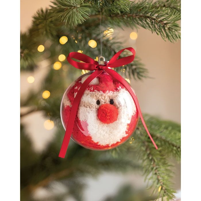 CX1585-05Snug M Weihnachtsbaumkugel mit Socken_ rot