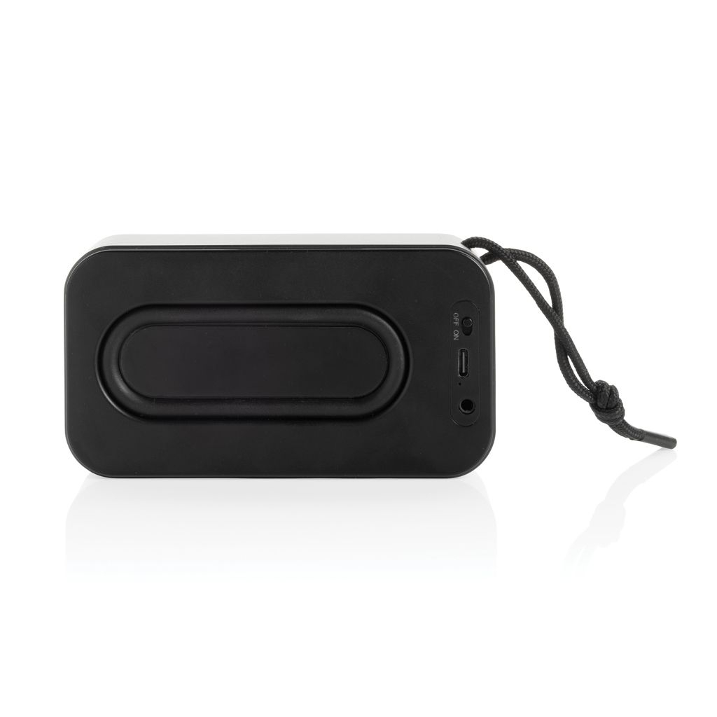 XDP331.09-02Swiss Peak 10W Basslautsprecher aus recyceltem Aluminium_ grau