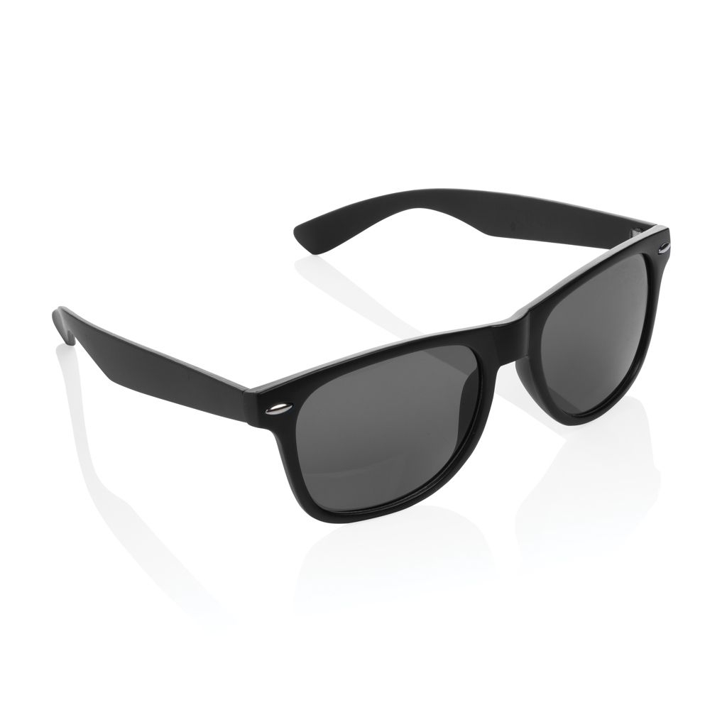 XDP453.96-1Sonnenbrille aus GRS recyceltem PC Kunststoff_ schwarz