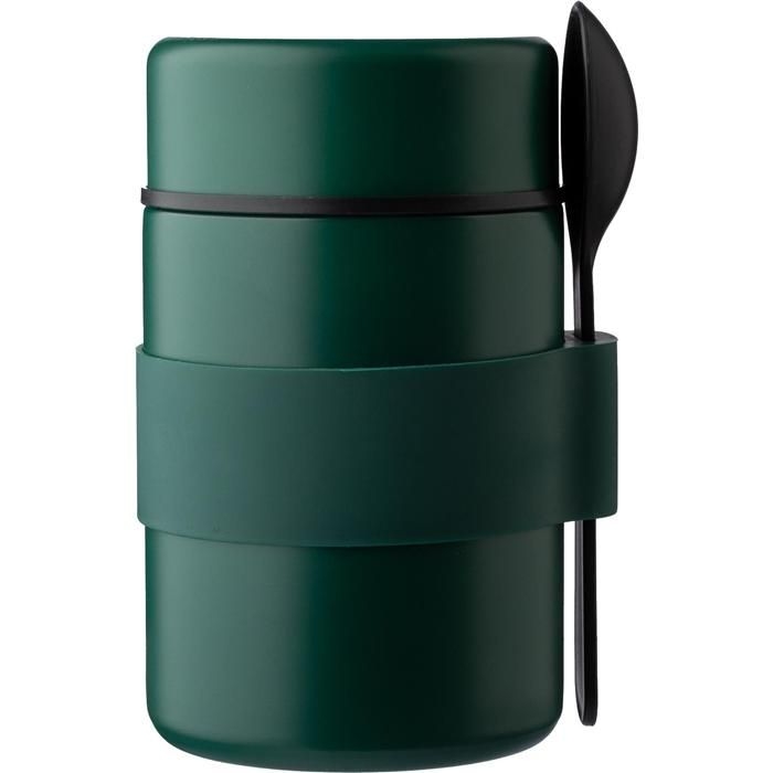 GI1096712-03Doppelwandige Lunchbox Niko aus Edelstahl_ grau