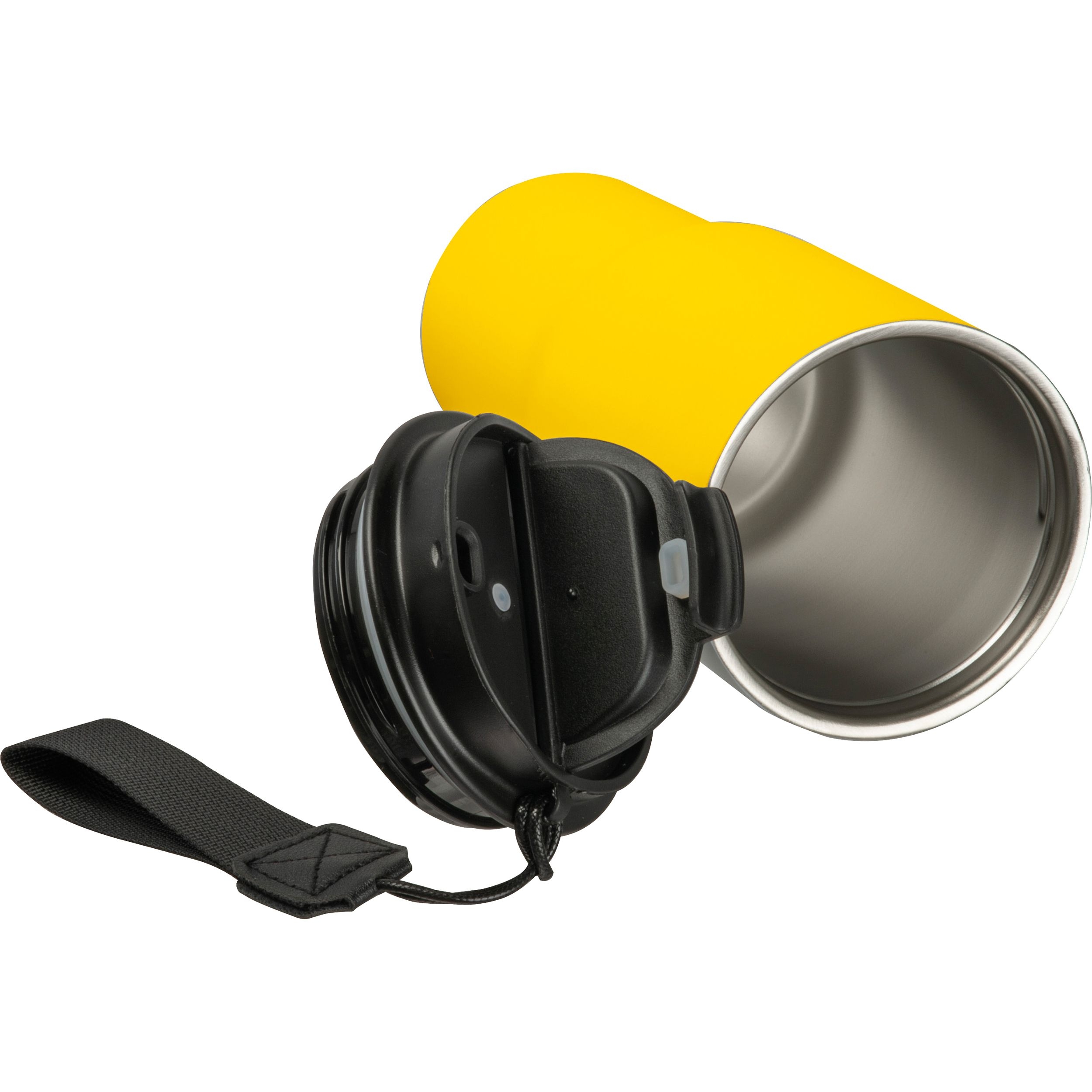 MA85239-08Vakuum Edelstahltrinkbecher_ 550ml DANA_ gelb