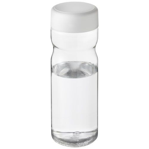 PF210438-9H2O Active® Base Tritan™ 650-ml-Sportflasche mit Drehdeckel_ transparent klar_weiss PF210438-9H2O Active® Base Tritan™ 650-ml-Sportflasche mit Drehdeckel_ transparent klar_weiss