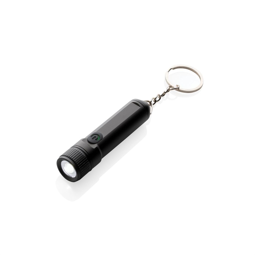 XDP514.50-01Gear X wiederaufladbare ultrahelle Key-Chain Taschenlampe_ schwarz