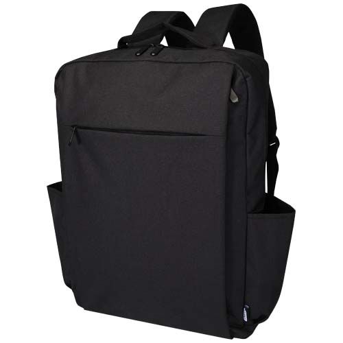 PF130084-2Libra 15_ Laptop-Rucksack aus recyceltem GRS-Material 15 L_ heather charcoal