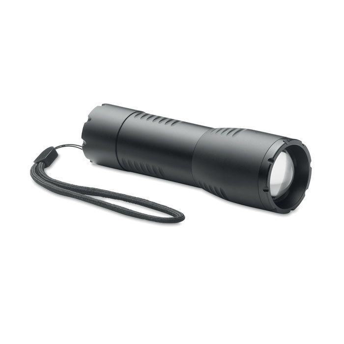 MO6591-03Enta Kleine LED-Taschenlampe Alu_ Schwarz