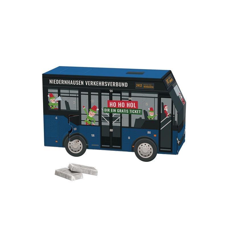 JG20114Adventskalender Bus Schokotaefelchen