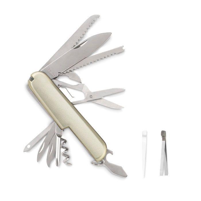 KC2104-14Mcgregor Taschenmesser_ 13 Funktionen_ silber