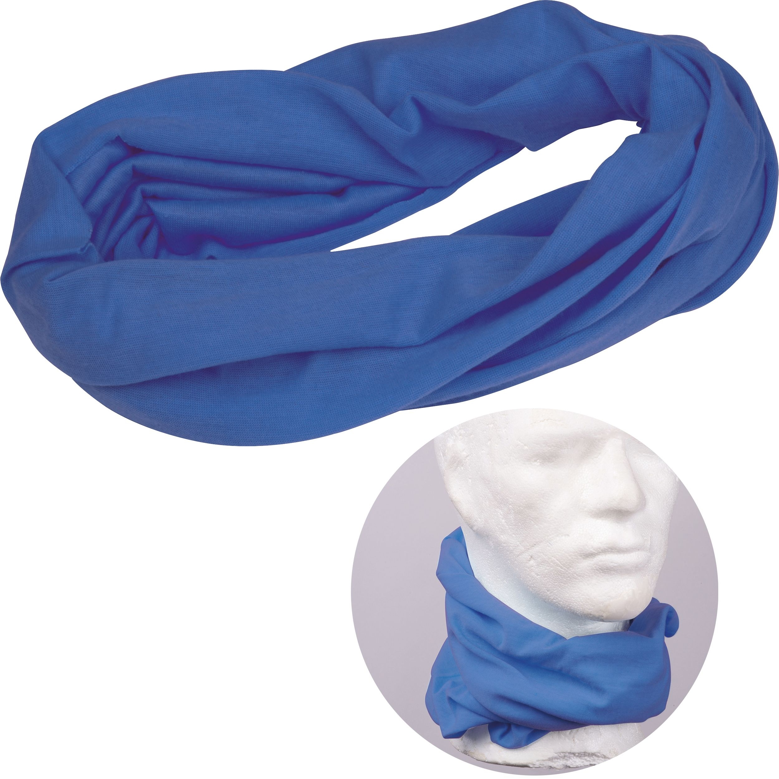 MA94939-04Bandana Loop Schal  ARTUR_ blau