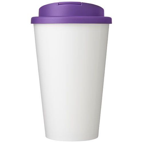 PF210697-10Brite-Americano® 350 ml Isolierbecher mit auslaufsicherem Schraubverschluss_ weiss_lila