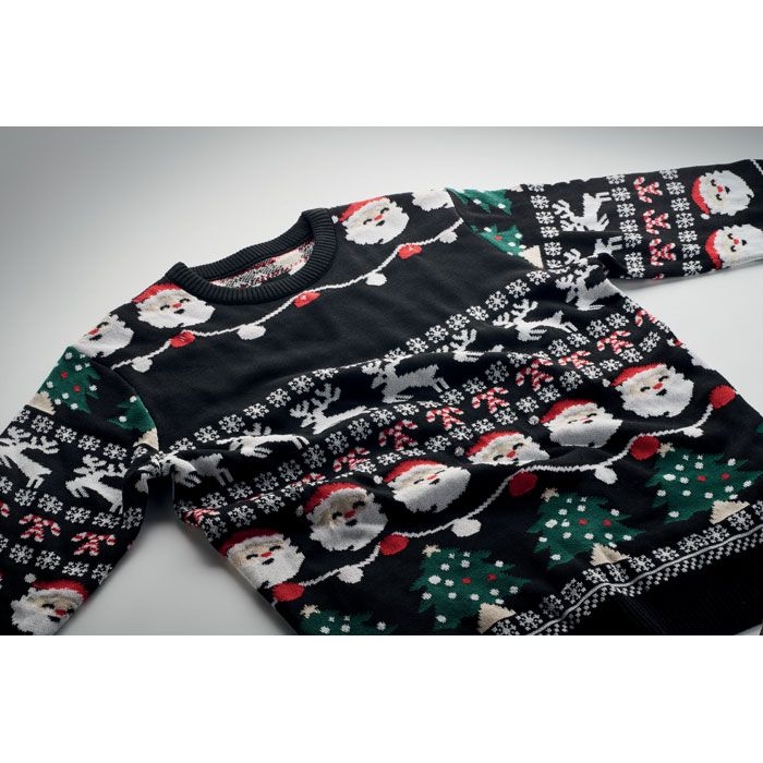 CX1553-03Shamis Weihnachts-LED-Pullover S_M_ schwarz