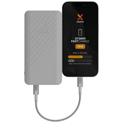 PF124412-2Xtorm XG220 Go2 15W 20.000 mAh Schnelllade-Powerbank _ weiss