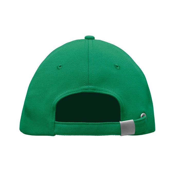 MO6831-09Senga RPET Baseball Kappe 5 Panels_ gruen
