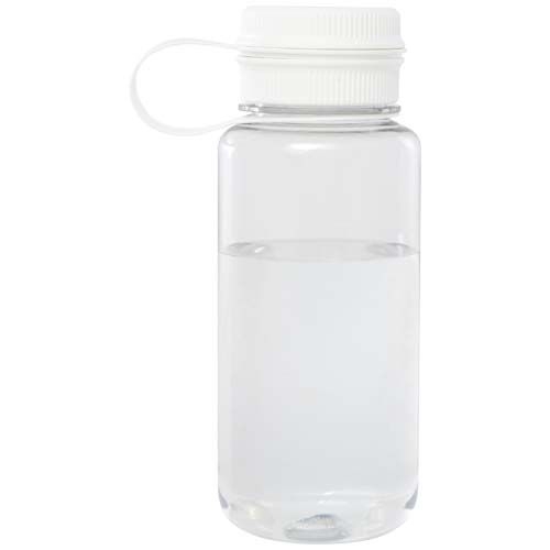 PF100837-1Ryder 900 ml RCS-zertifizierte RPET-Sportflasche mit Multifunktionsdeckel _ weiss