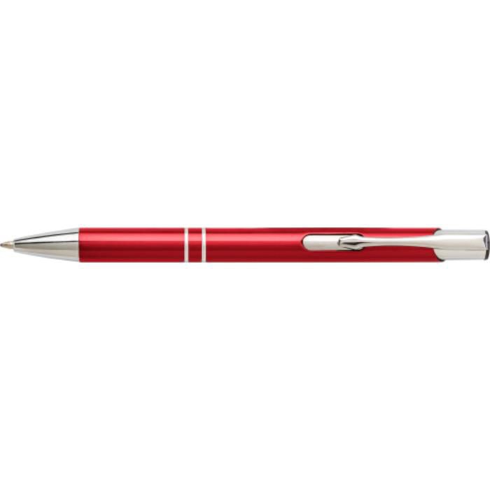GI7061-08Kugelschreiber aus Aluminium Delia_ Rot