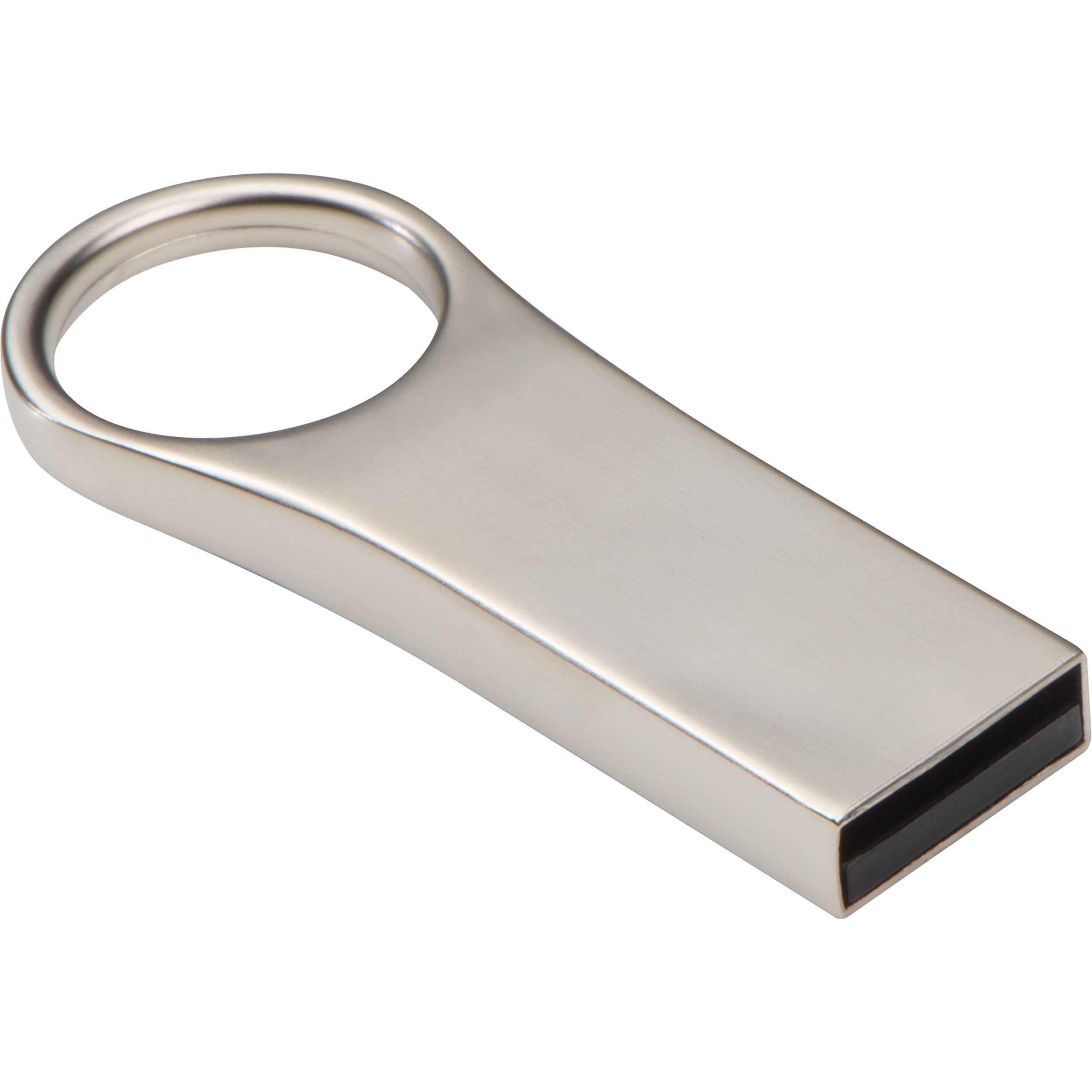 USB Stick aus Metall 4GB, silbergrau