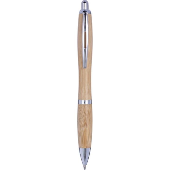 Bambus Kugelschreiber Carson, Braun