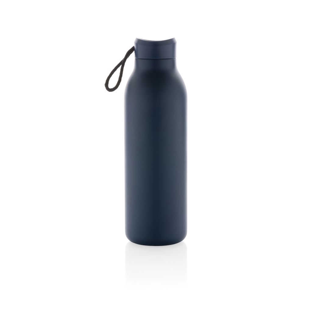 XDP438.00-0Avira Avior RCS recycelte Stainless-Steel Flasche 500ml_ navy blau