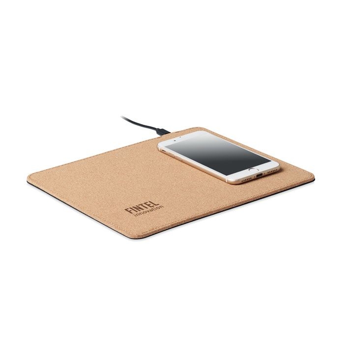 MO6476-13Wireless Matty Mousepad mit Ladestation 15W_ Beige