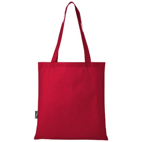PF130051-2Zeus Non Woven grosse Tragetasche 6L aus GRS Recyclingmaterial 6 L_ rot