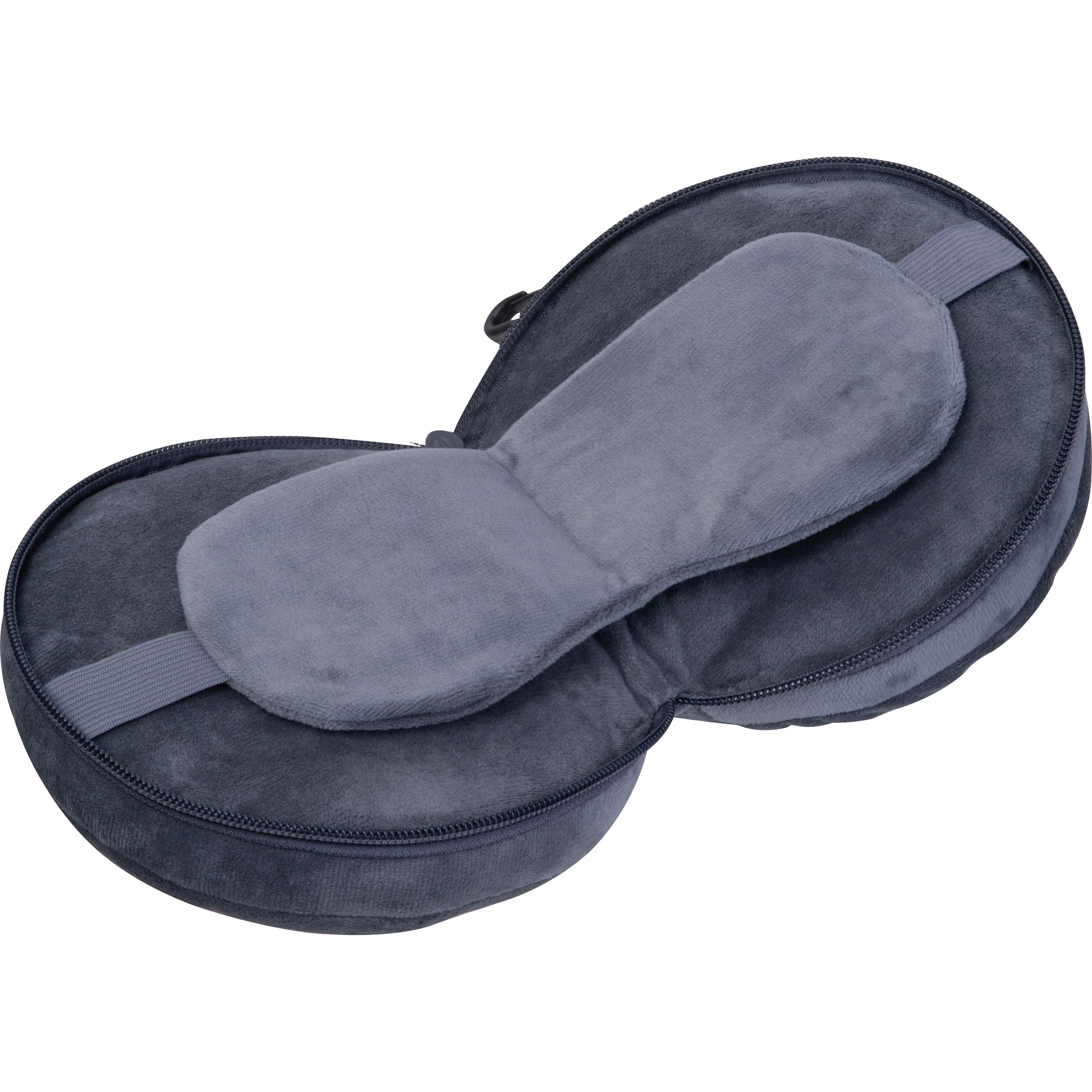 MA75439-77Kissen Set mit Schlafmaske JUSTYNA_ anthrazit