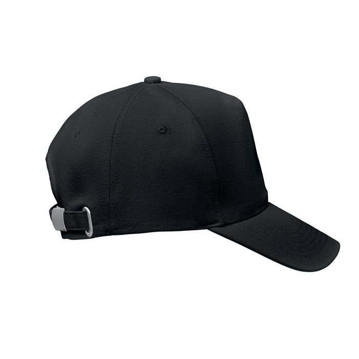 MO6432-03Bicca Cap Baseballkappe Organic Cotton_ Schwarz
