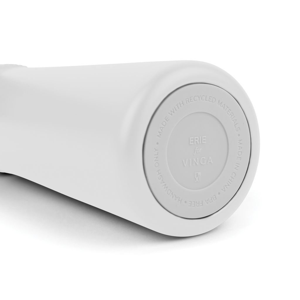 XDV4300-13VINGA Erie 450ml Vakuumflasche aus RCS recyceltem Stahl_ weiss