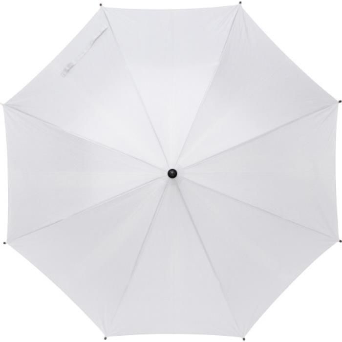 GI8422-02Stockschirm aus Polyester Barry_ Weiss GI8422-02Stockschirm aus Polyester Barry_ Weiss