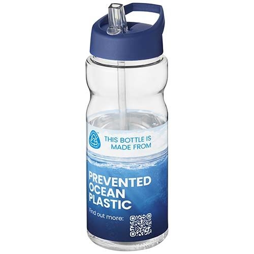 PF210099-20H2O Active® Eco Base 650 ml Sportflasche mit Ausgussdeckel_ transparent_blau