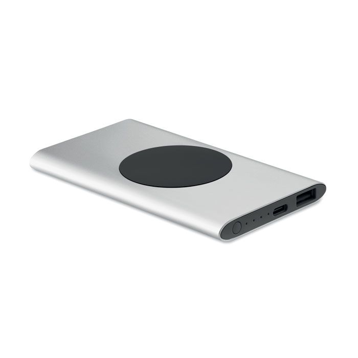 MO2375-16Powerplus Powerbank mit Ladestation 15W_ mattsilber