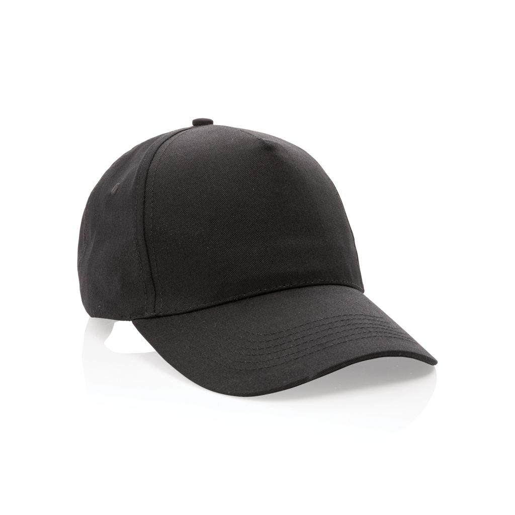 XDP453.33-1Impact 5 Panel Kappe aus 190gr rCotton mit AWARE™ Tracer_ schwarz