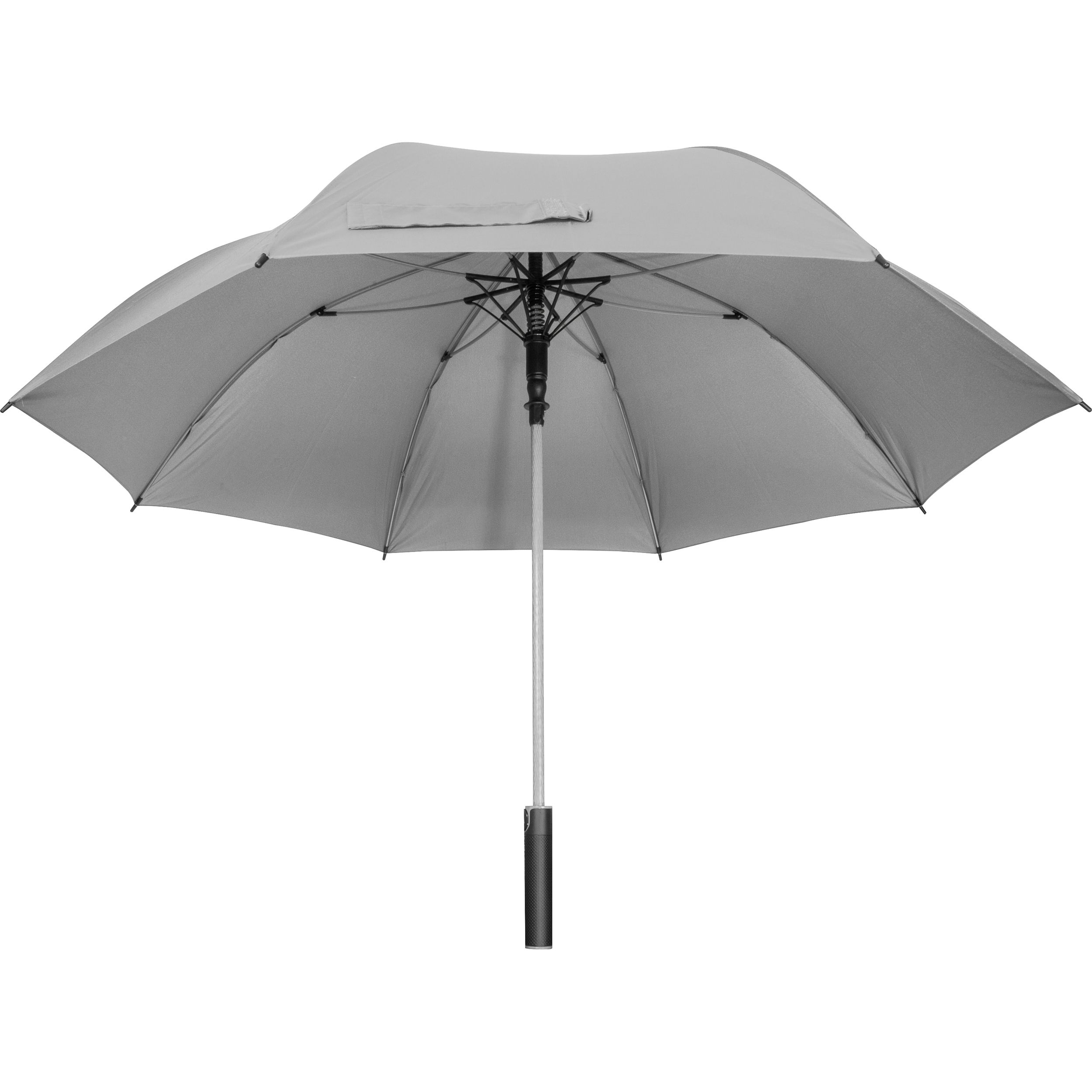 MA45377-07Stockschirm mit Ring am Griff DARREN_ silbergrau