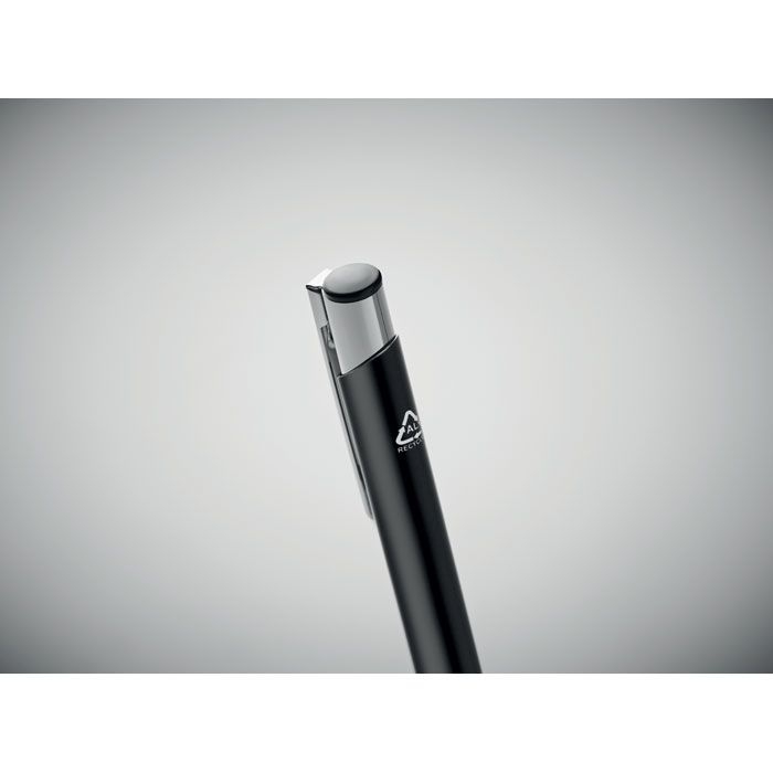 Dona Kugelschreiber recyceltes Alu, schwarz